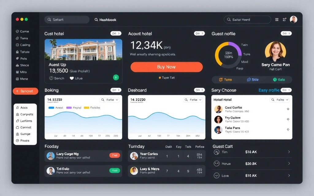 Overview of ChannelManagerPro dashboard showing various features