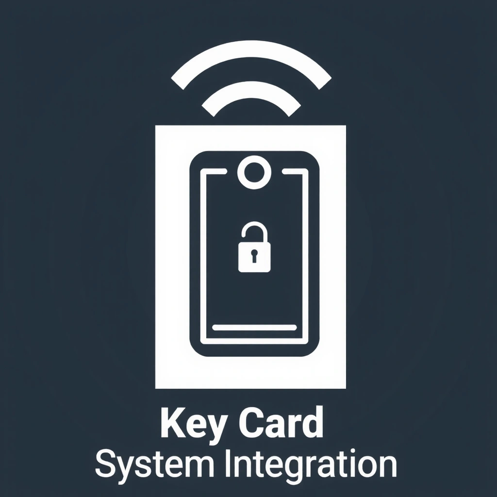 Key card system integration icon